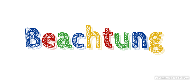 Beachtung Logo