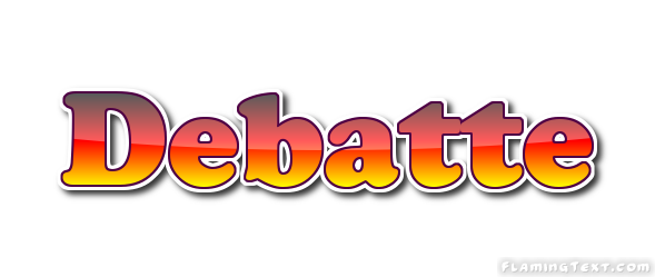 Debatte Logo