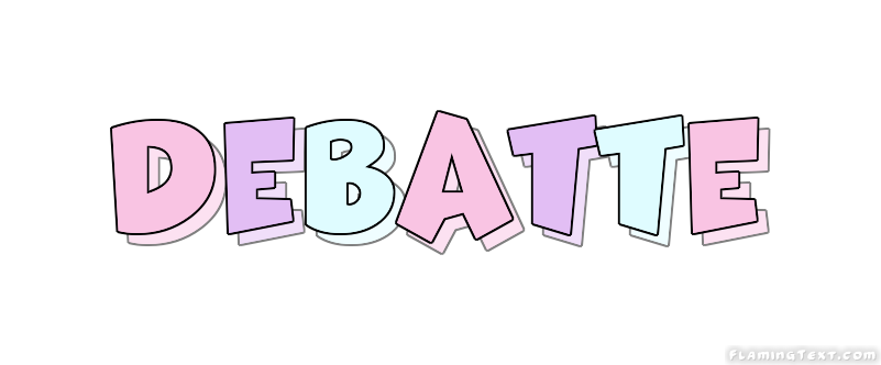 Debatte Logo