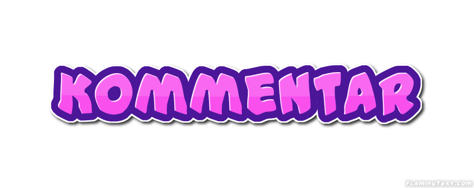 Kommentar Logo