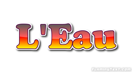 L'Eau Logo