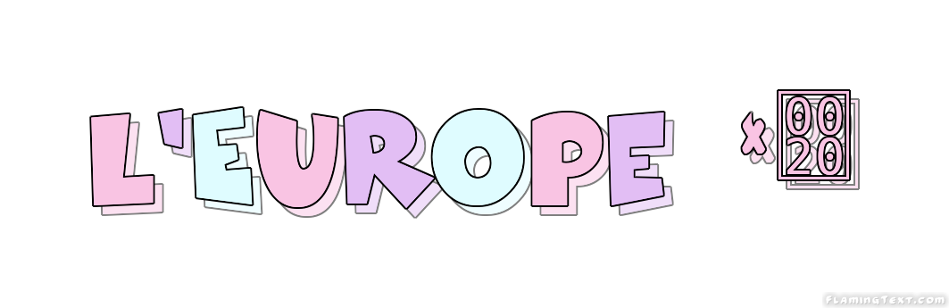 L'Europe  Logo