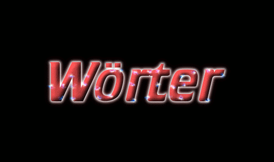 Wörter Logo