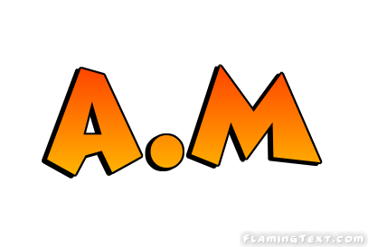 a.m Logo