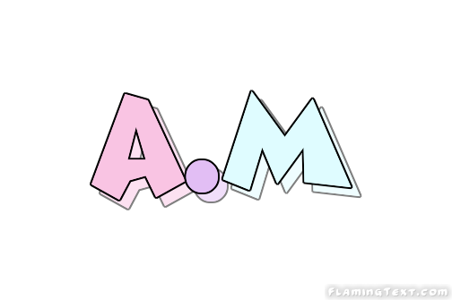 a.m Logo