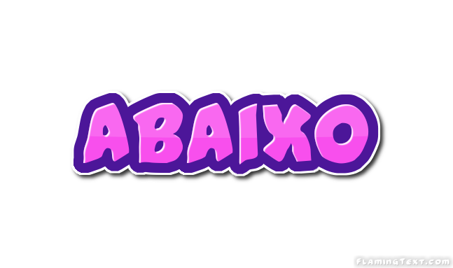 abaixo Logotipo