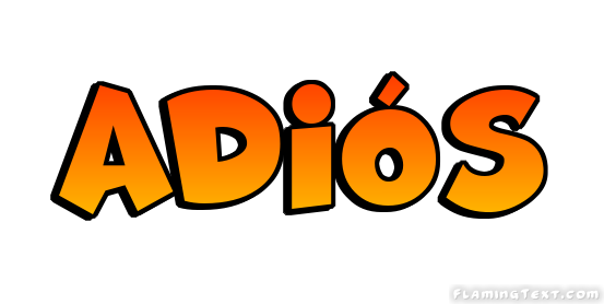 adiós Logo