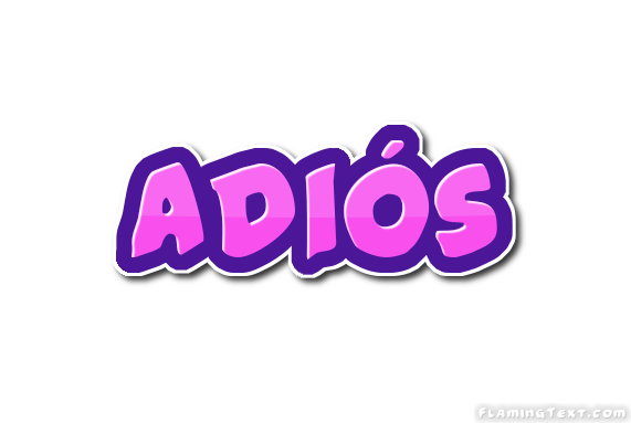 adiós Logo