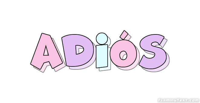 adiós Logo