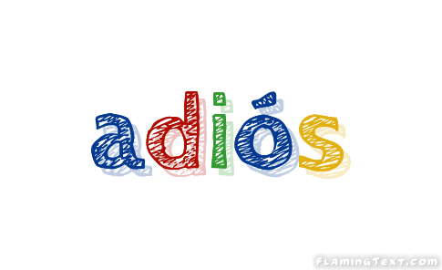 adiós Logo