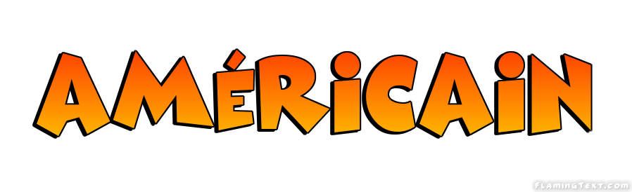 américain Logo
