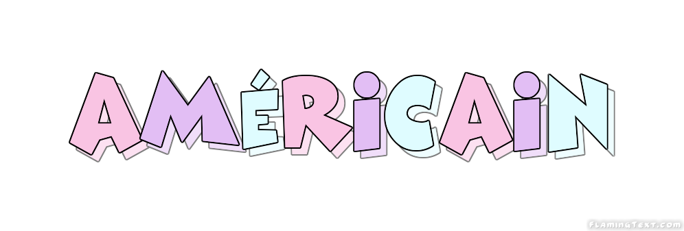 américain Logo