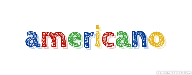 Americano Logo Herramienta De Dise O De Logotipos Gratuita De Flaming Text