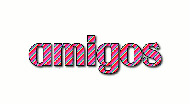 Amigo Word Animated GIF Logo Designs