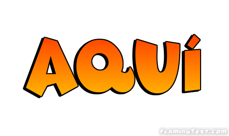 aquí Logo