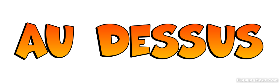 au dessus Logo