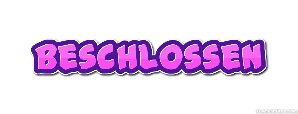 beschlossen Logo