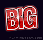 big Logo | Free Logo Design Tool from Flaming Text