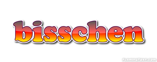 bisschen Logo