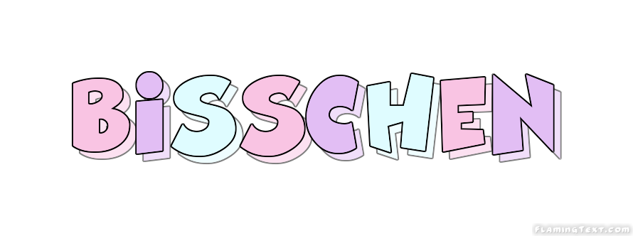 bisschen Logo