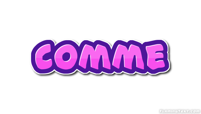 comme Logo