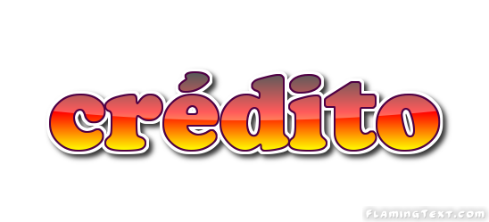 crédito Logotipo