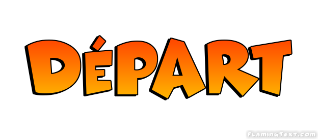 départ Logo