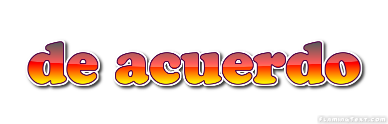 de acuerdo Logo