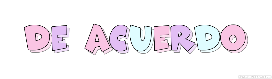 de acuerdo Logo