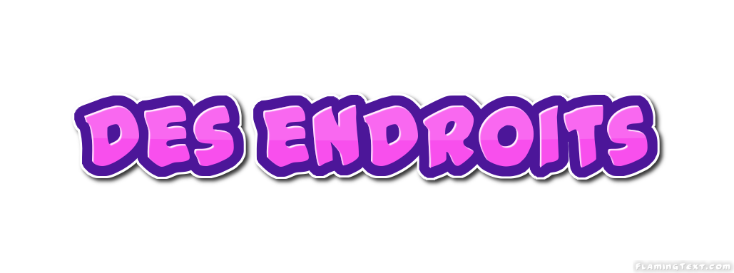 des endroits Logo