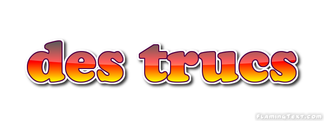 des trucs Logo