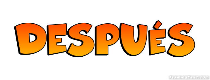 después Logo