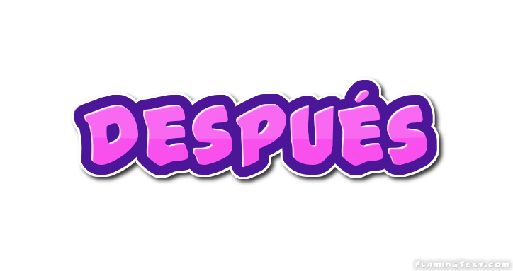 después Logo