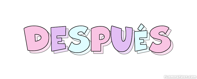 después Logo