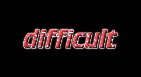difficult Logo