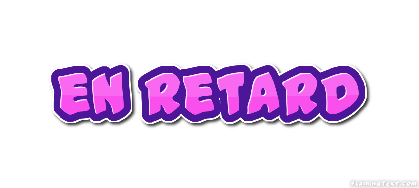 en retard Logo