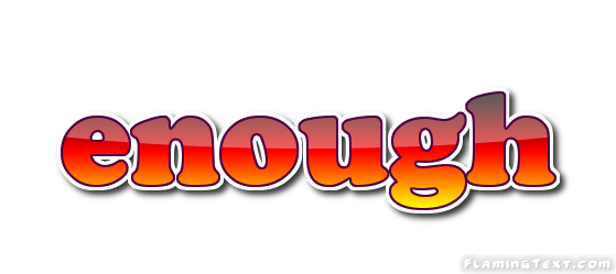 enough Logo