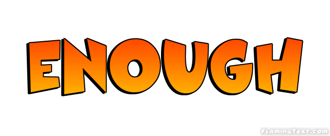 enough Logo