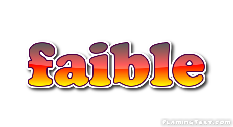 faible Logo