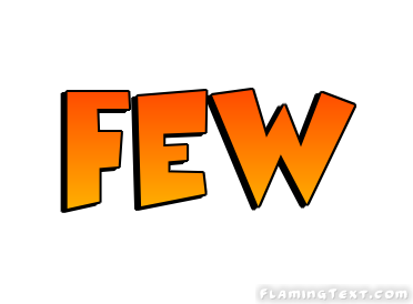 few Logo  Free Logo Design Tool from Flaming Text