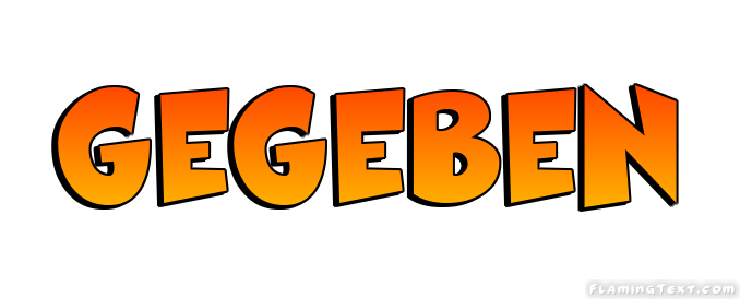 gegeben Logo