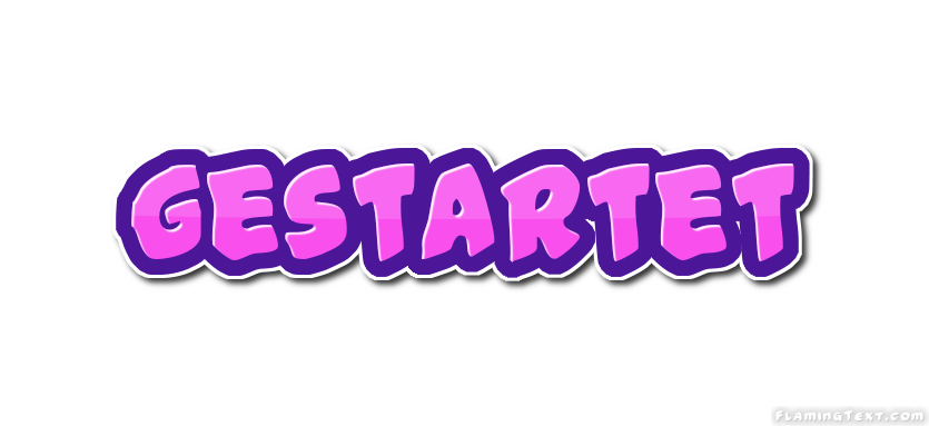 gestartet Logo