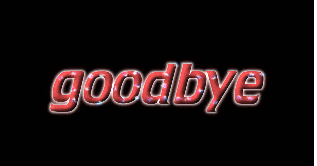 goodbye Logo