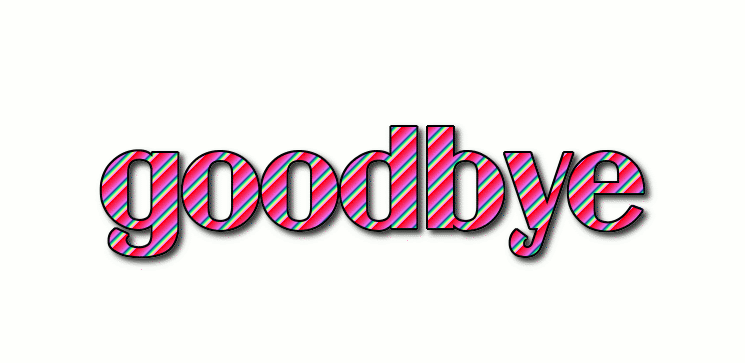 goodbye Logo