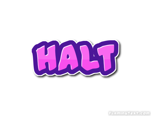 halt Logo