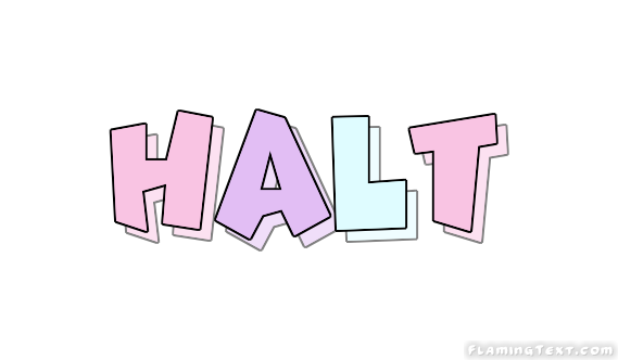 halt Logo