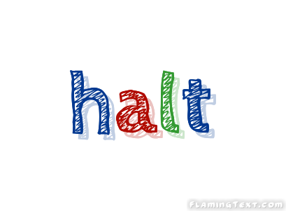 halt Logo