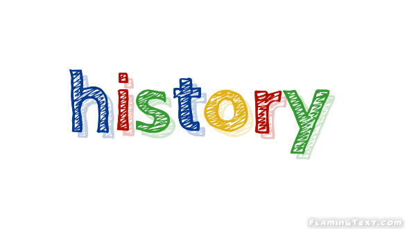 history Logo | Free Logo Design Tool from Flaming Text