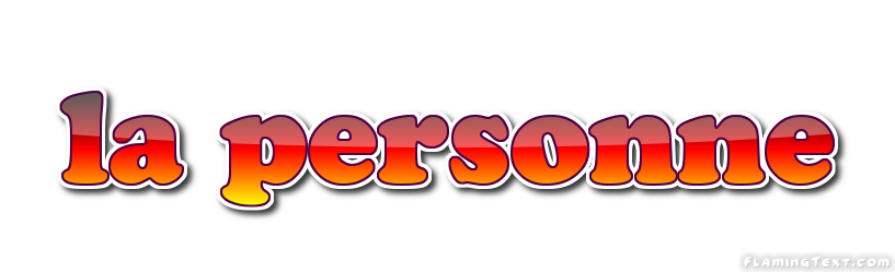 la personne Logo