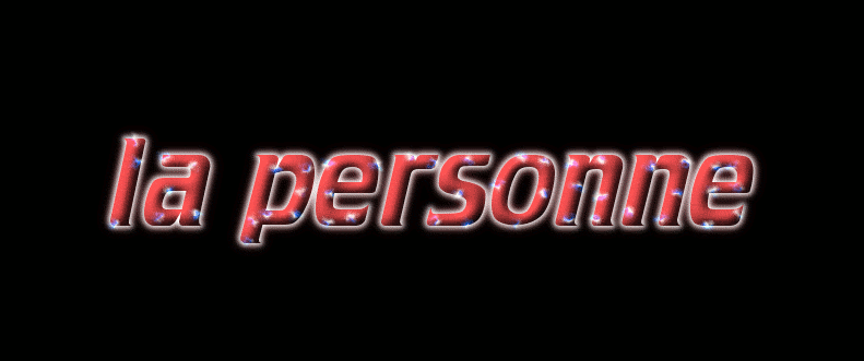 la personne Logo